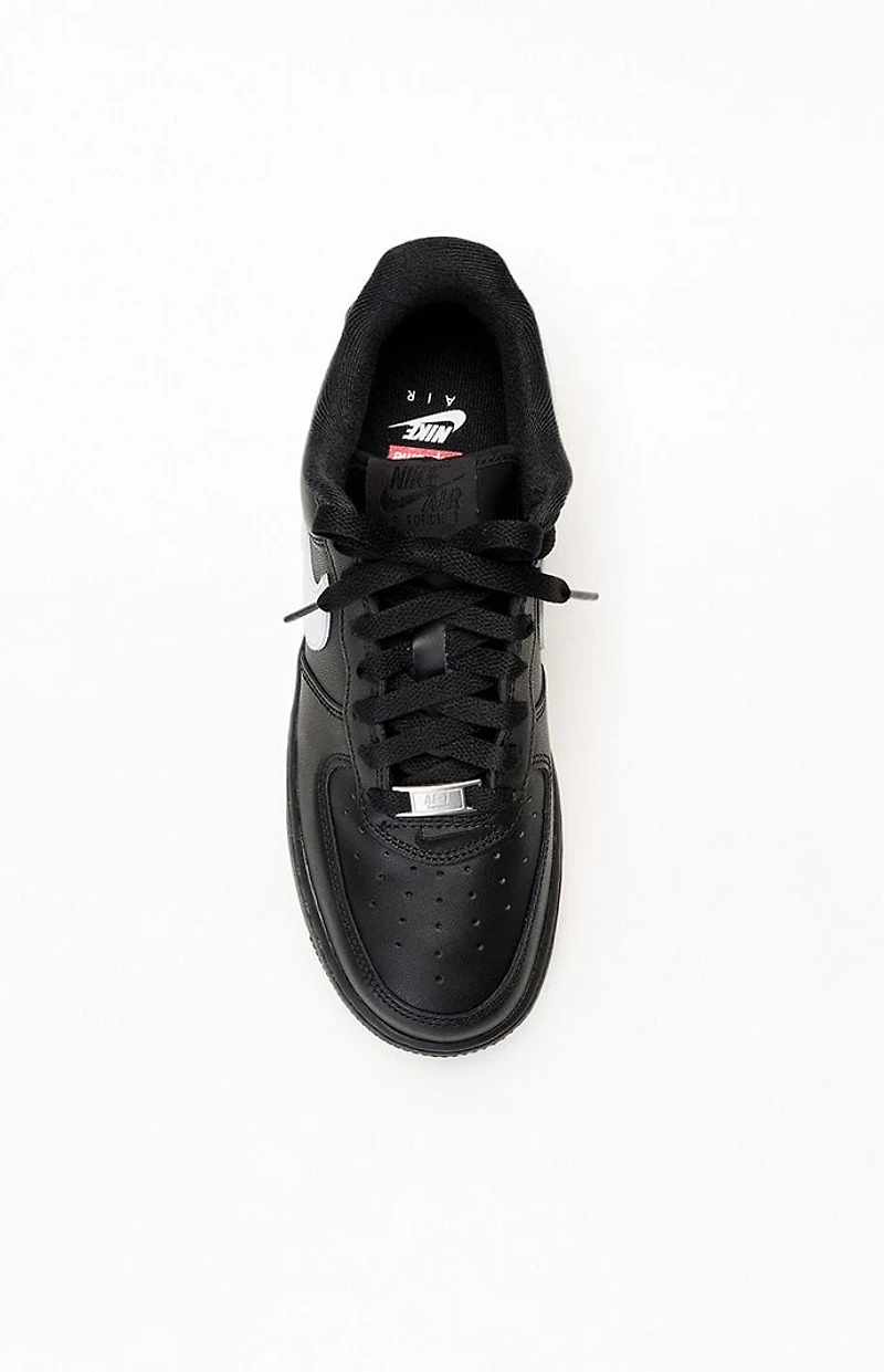 Nike x Supreme Black & White Air Force Shoes