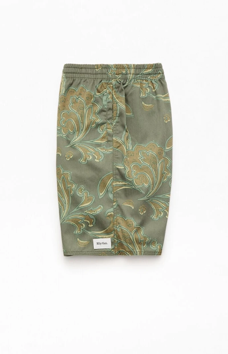 Rhythm Astral Bloom Box Jam 9" Swim Trunks