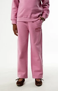 Pacsun Kids Pink Baggy Sweatpants