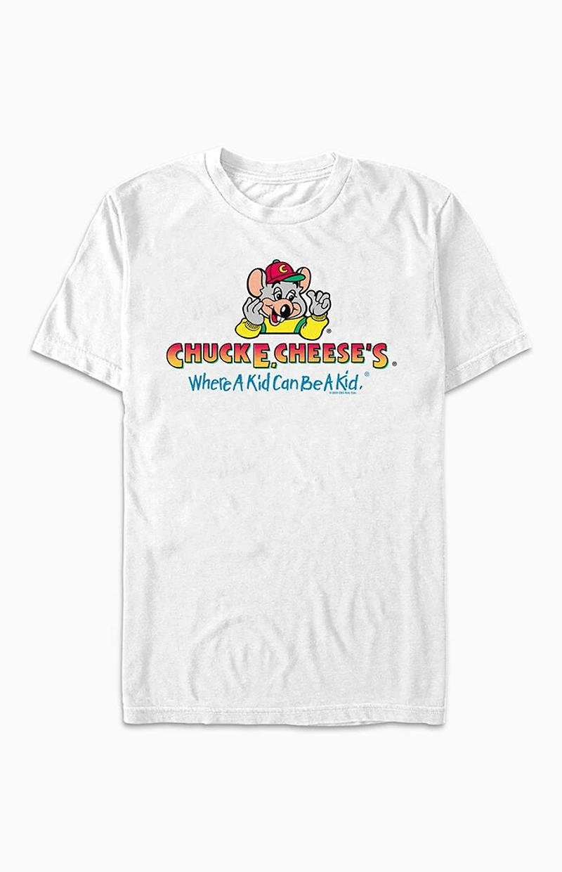 Chuck E. Cheese Where A Kid Can Be T-Shirt