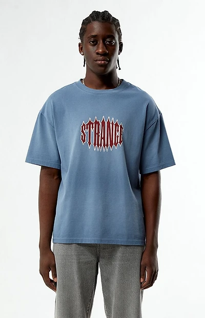 Pacsun Blue Strange Rhinestone T-Shirt