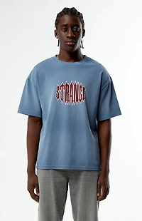 Pacsun Blue Strange Rhinestone T-Shirt