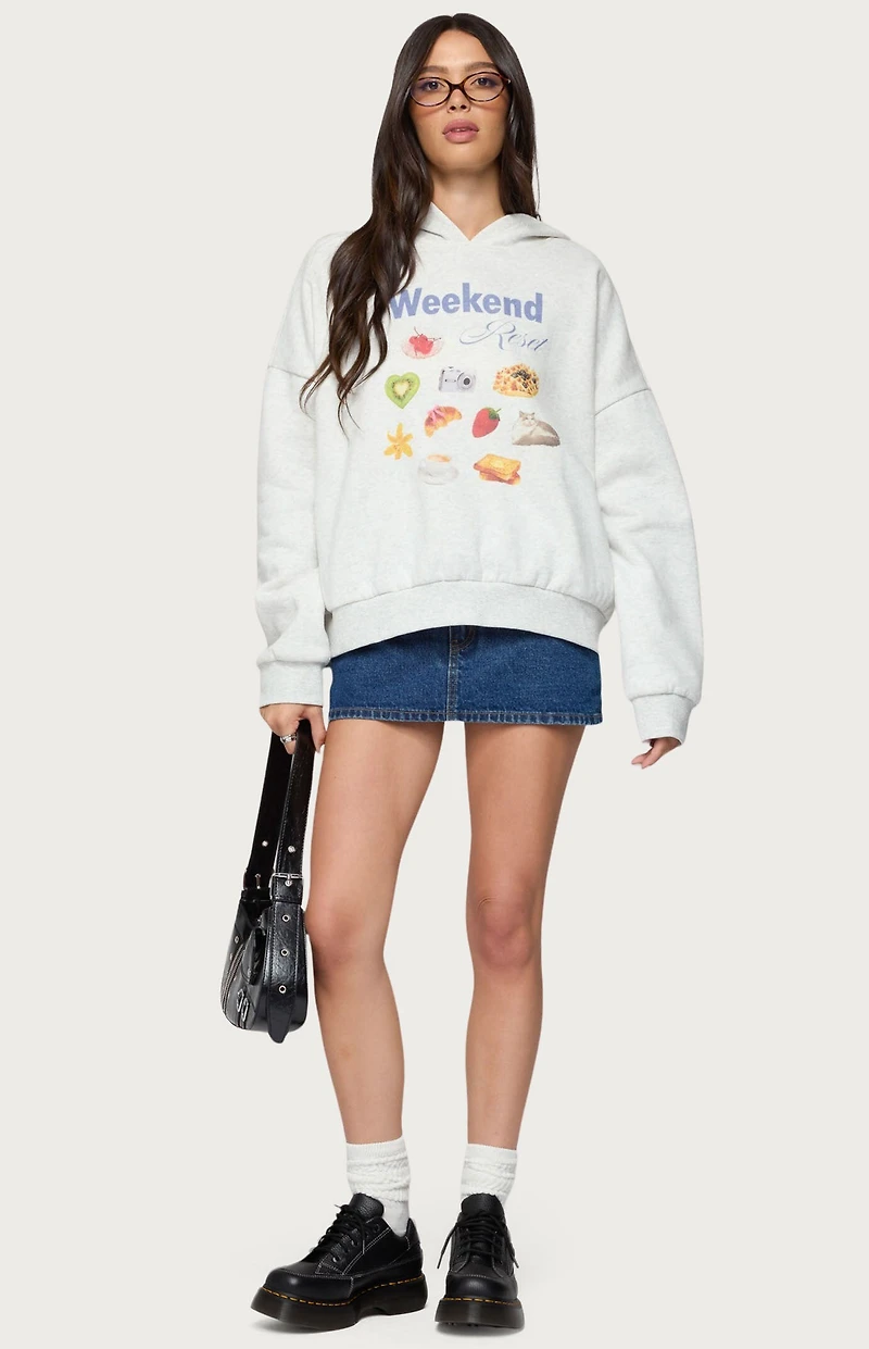 Edikted Weekend Reset Hoodie