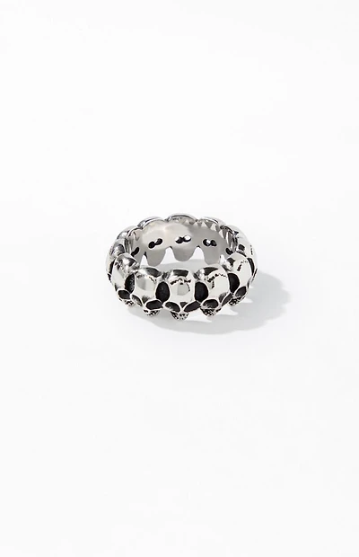 Pacsun Skull & Bones Wrap Ring