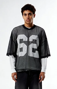 Pacsun 62 Oversized Mesh Jersey