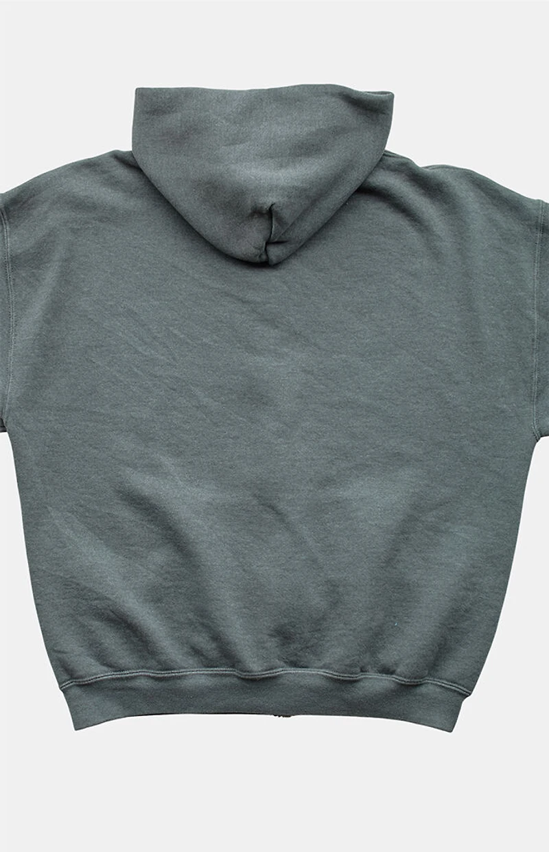 PS VINTAGE 2000s Gray Russell Full Zip Hoodie