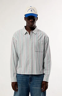 Pacsun Noto Striped Long Sleeve Shirt