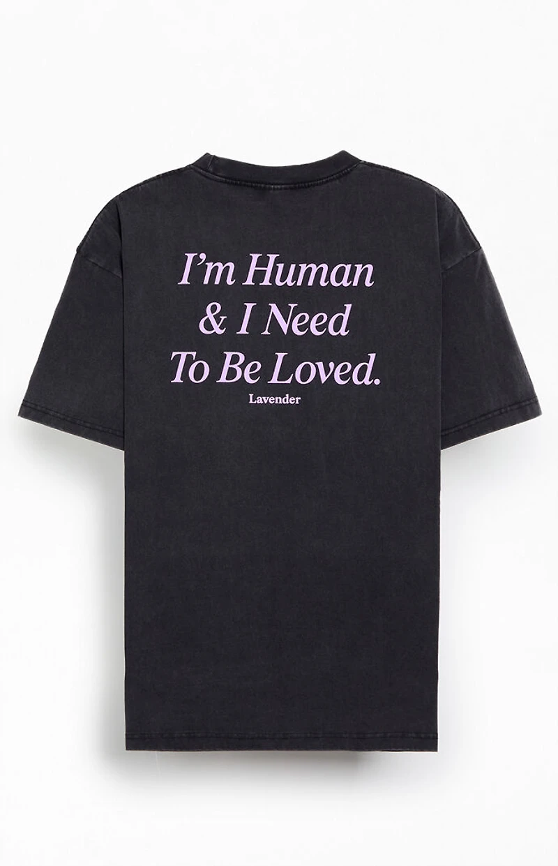 LAVENDER I'm Human T-Shirt