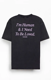 LAVENDER I'm Human T-Shirt