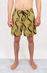 LOST Swash Chai Tea Swim Trunks