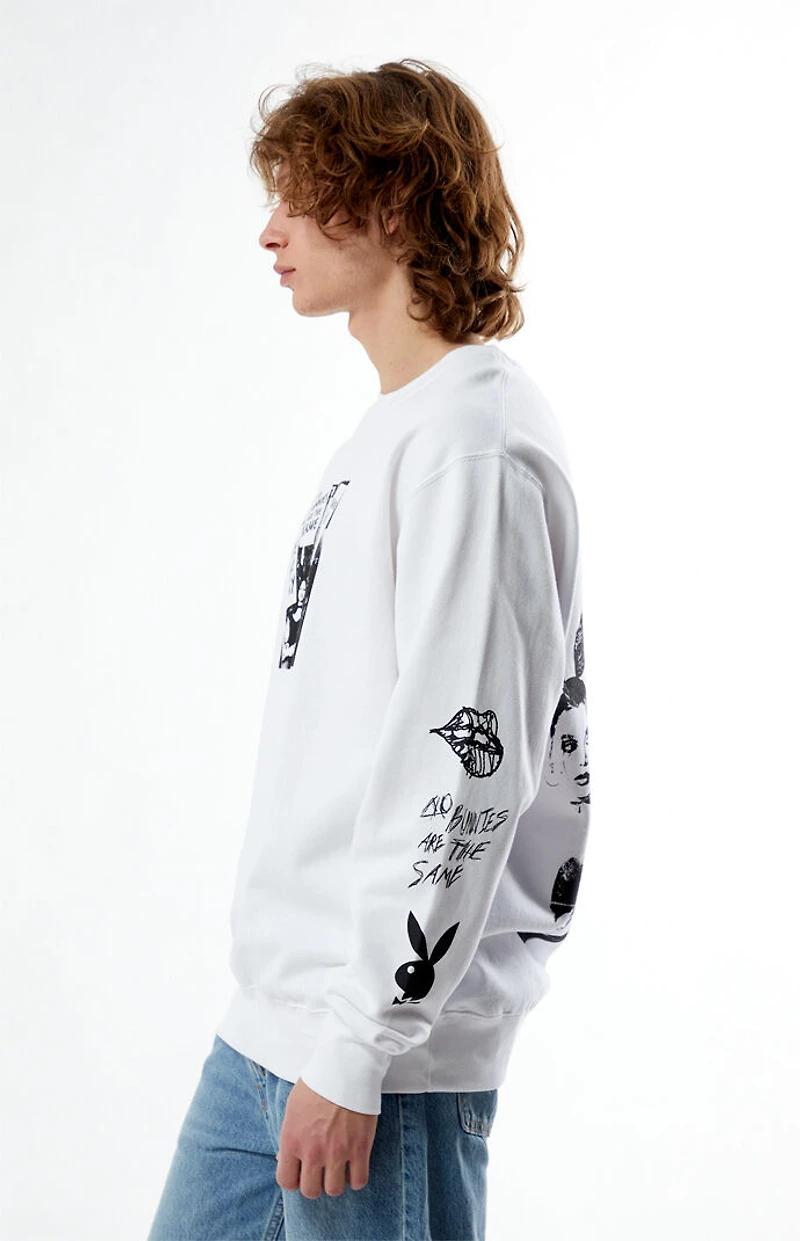 Playboy By PacSun For All Crew Neck Sweatshirt
