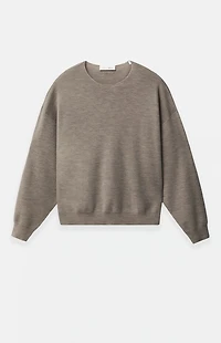 Fear of God ESSENTIALS Homestead Heather Merino Wool Crew Neck Sweater