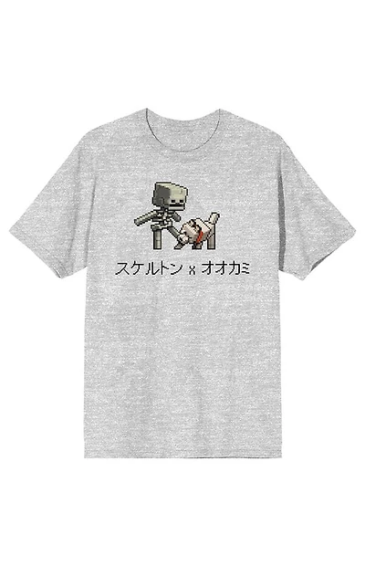 Minecraft Skeleton Skin T-Shirt
