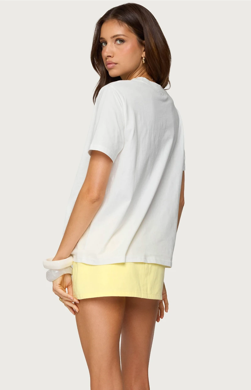 Edikted Tropical Fruits Graphic T-Shirt