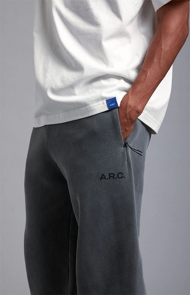 A.R.C. Black Fleece Jogger Sweatpants