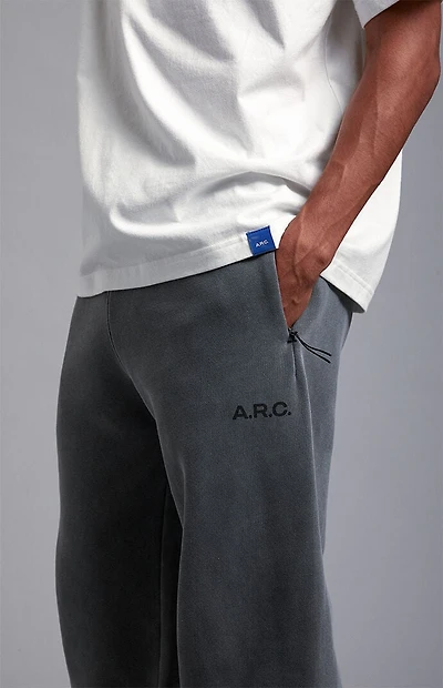 A.R.C. Black Fleece Jogger Sweatpants