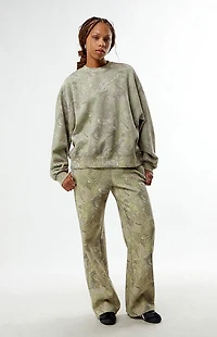 Pacsun Tree Camo Crew Neck Sweatshirt