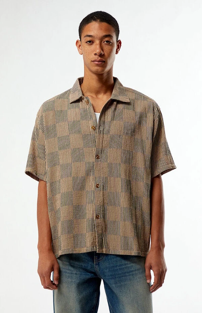 Rhythm Tanner Check Linen Shirt