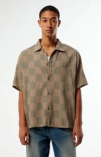 Rhythm Tanner Check Linen Shirt