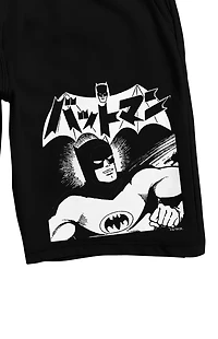 Batmanga Batman Manga Art Sweat Shorts
