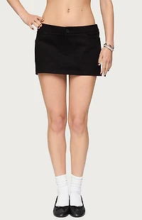 Edikted Hayes Twill Mini Skort