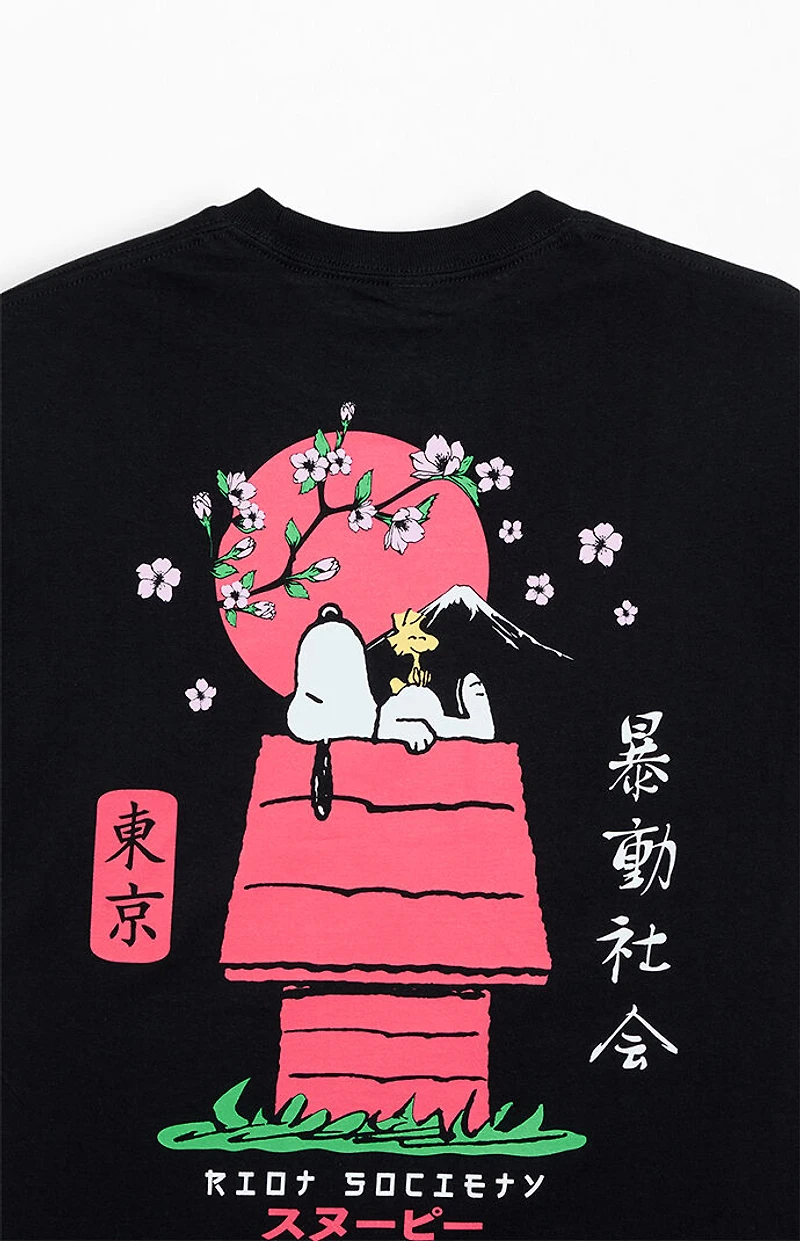 Riot Society Snoopy Kanji T-Shirt