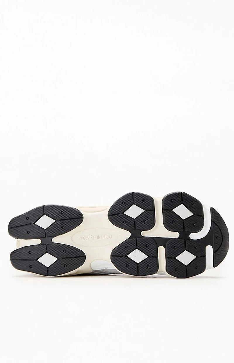 New Balance Kids Grey & White 9060 Shoes