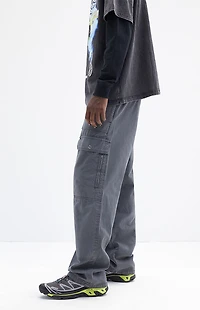 Pacsun Dark Gray Baggy Ripstop Cargo Pants
