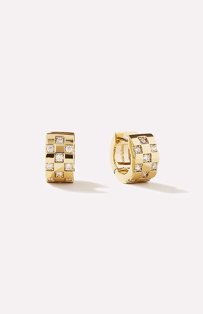 Ana Luisa Eden Small Hoop Earrings