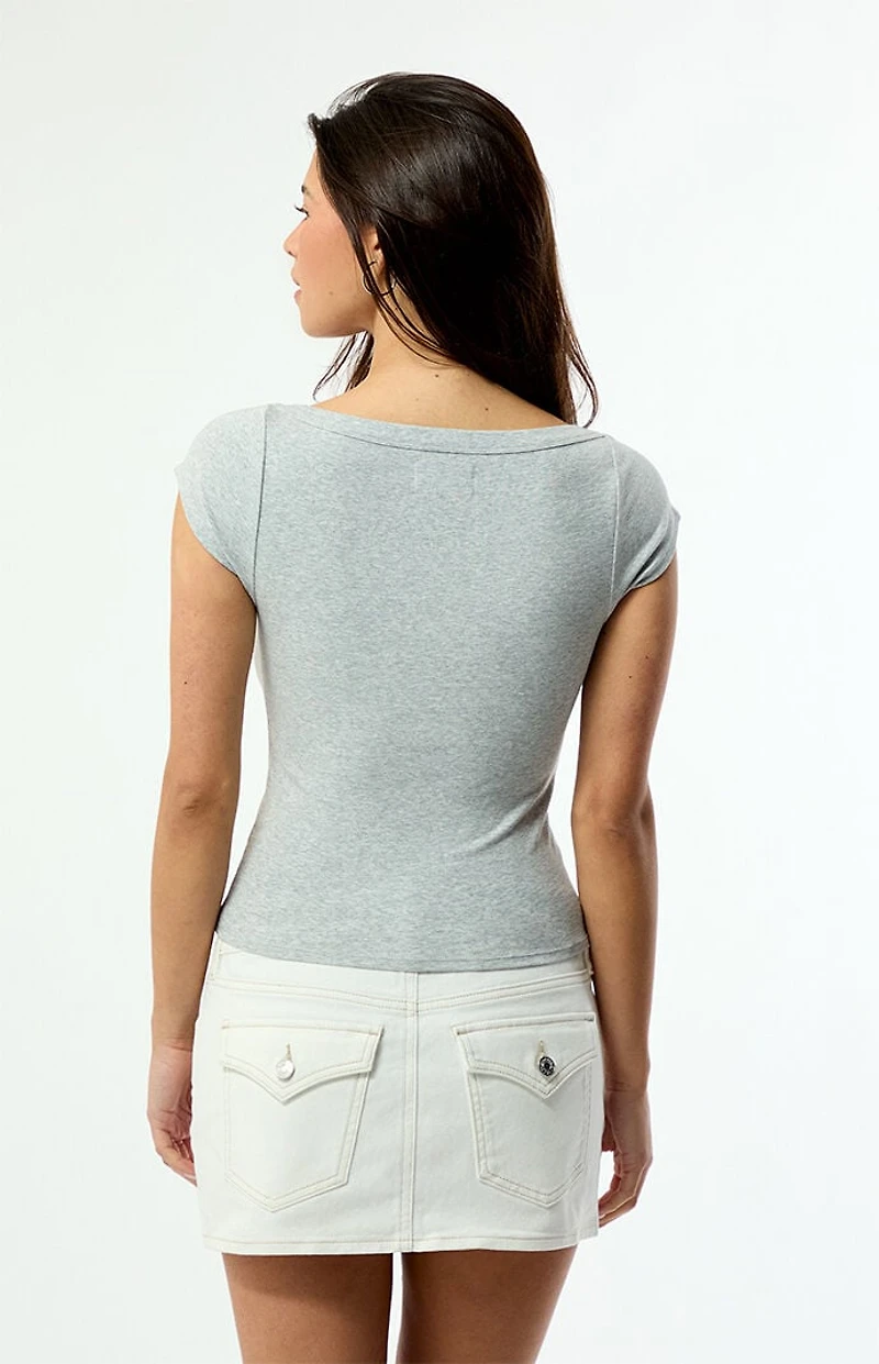 Your Favorite Diana Micro Cap Sleeve T-Shirt