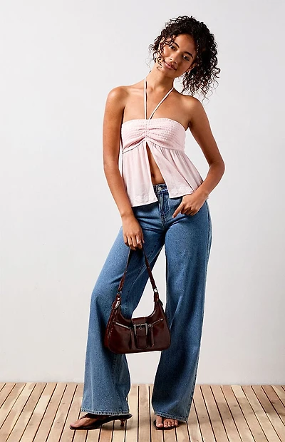 Your Favorite Gracie Smocked Babydoll Tube Top