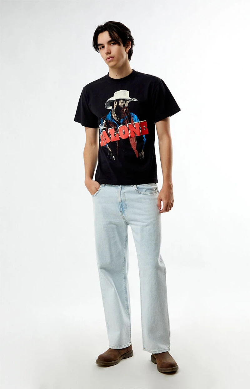 Post Malone Cowboy Hat Oversized T-Shirt