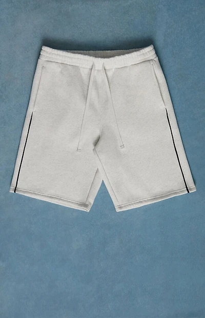 Pacsun Gray Piping Track Sweat Shorts