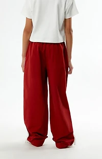 Pacsun Kids Red Bow Track Pants