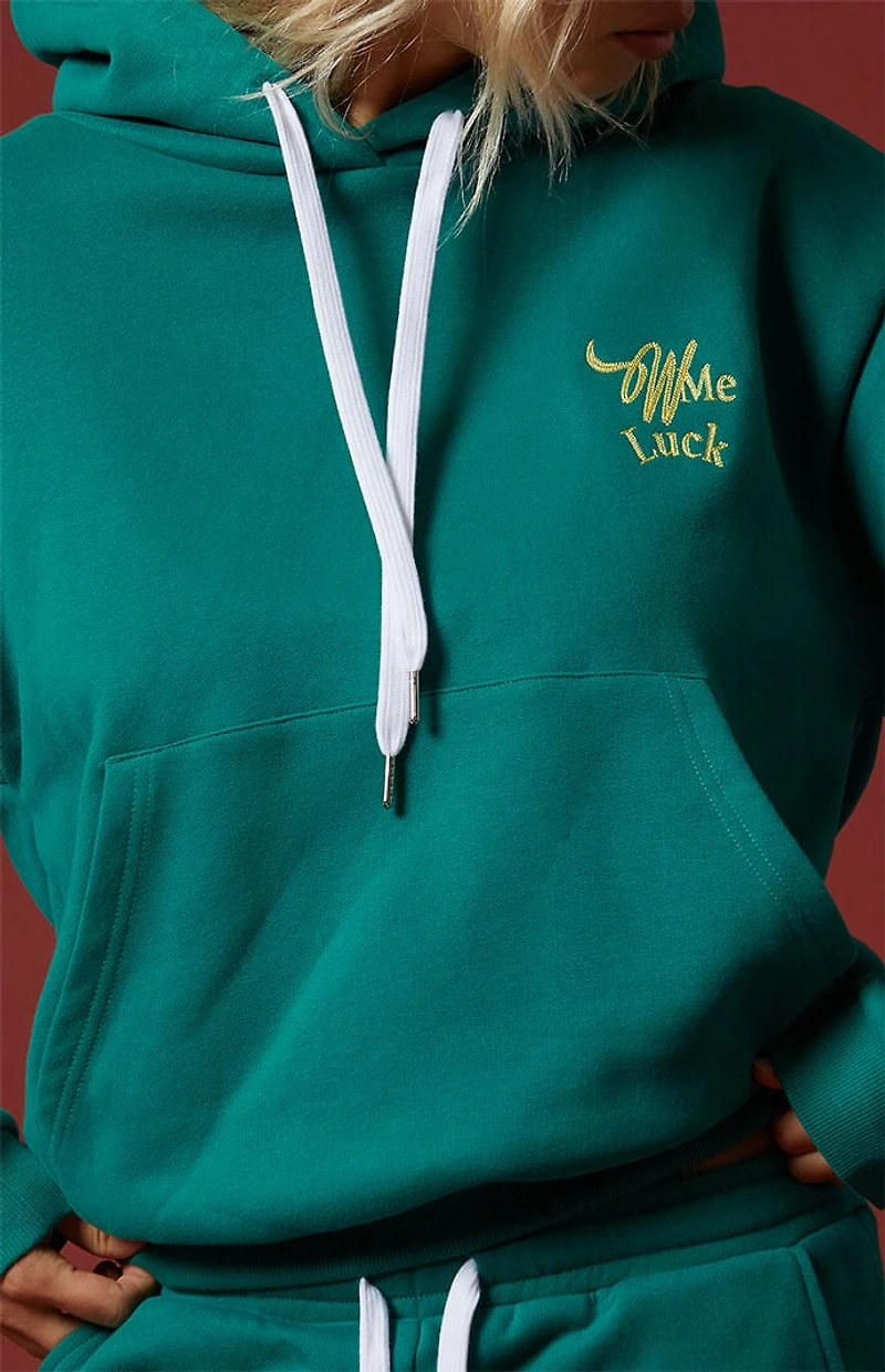 WISH ME LUCK Billiards League Oversized Hoodie