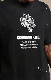 DARC SPORT ATHLETICS Loyalty Wolf Raglan T-Shirt
