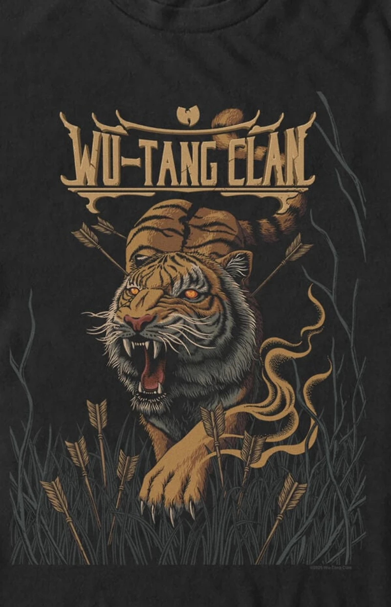 Wu Tang Clan Tiger And Arrows T-Shirt