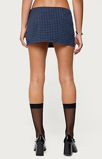 Edikted Winsley Gingham Mini Skor