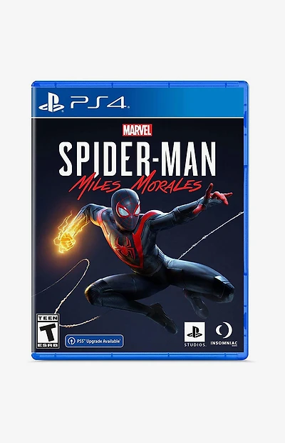 Spider-Man: Miles Morales PlayStation 4 Video Game