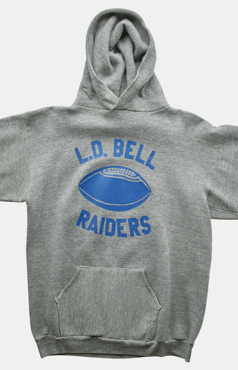 PS VINTAGE 90s LD Bell Raiders Russell Pullover Hoodie