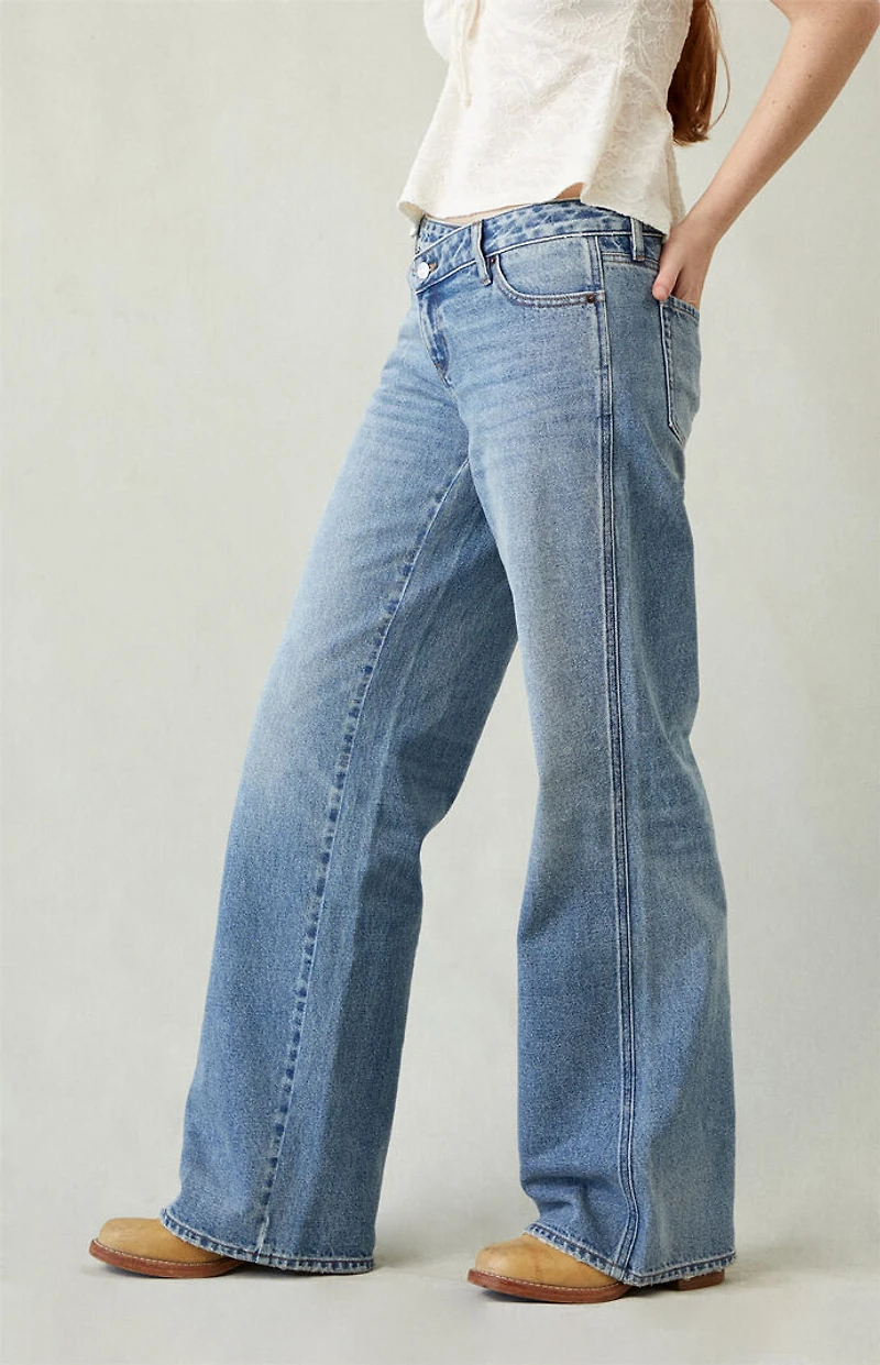 Pacsun Casey Low Rise Baggy Jeans Asymmetrical