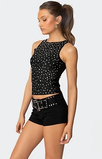Edikted Alexandra Studded Top