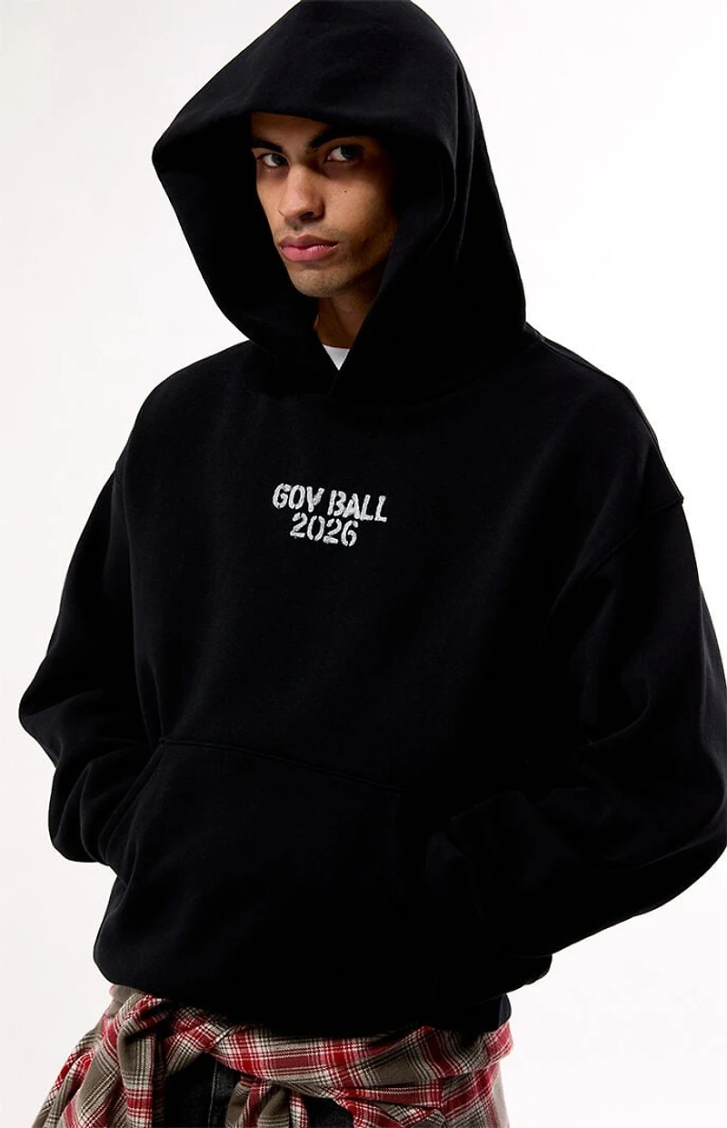 Pacsun x Gov Ball Stencil Hoodie