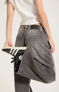 Pacsun Sloane Low Rise Ultra Baggy Jeans Gray Tinted