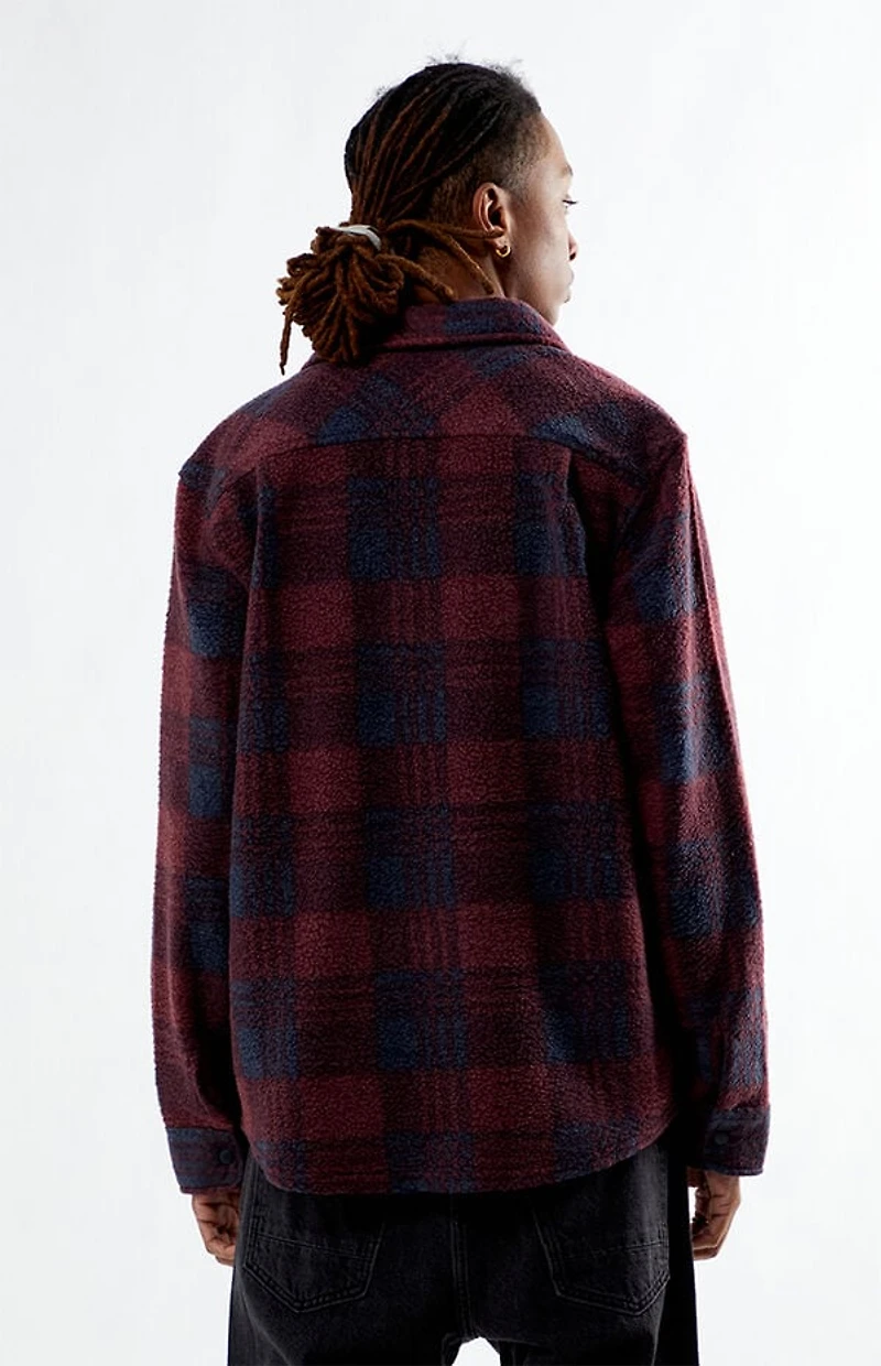 Brixton Bowery Arctic Stretch Fleece Shirt
