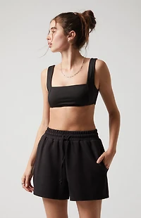 PAC 1980 WHISPER Black Bandage Sports Bra