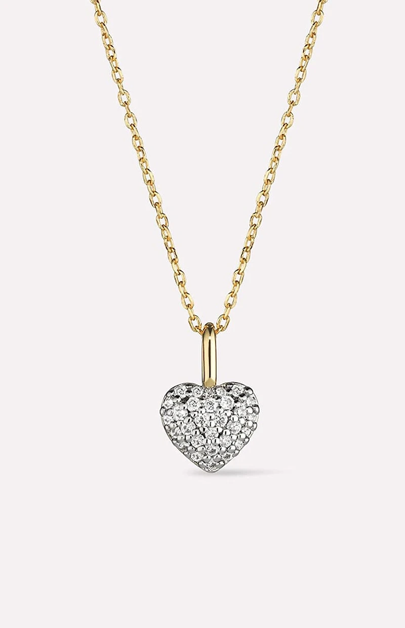 Ana Luisa Ellery Gold Heart Necklace