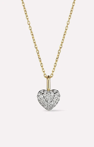 Ana Luisa Ellery Gold Heart Necklace