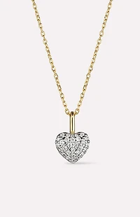 Ana Luisa Ellery Gold Heart Necklace