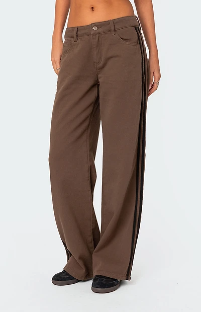 Edikted Mattie Slouchy Low Rise Jeans